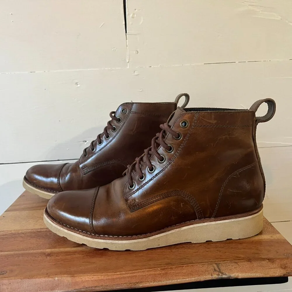 The Lou Brown, by HELM Boots: Men's 9.5 - Picture 4 of 6